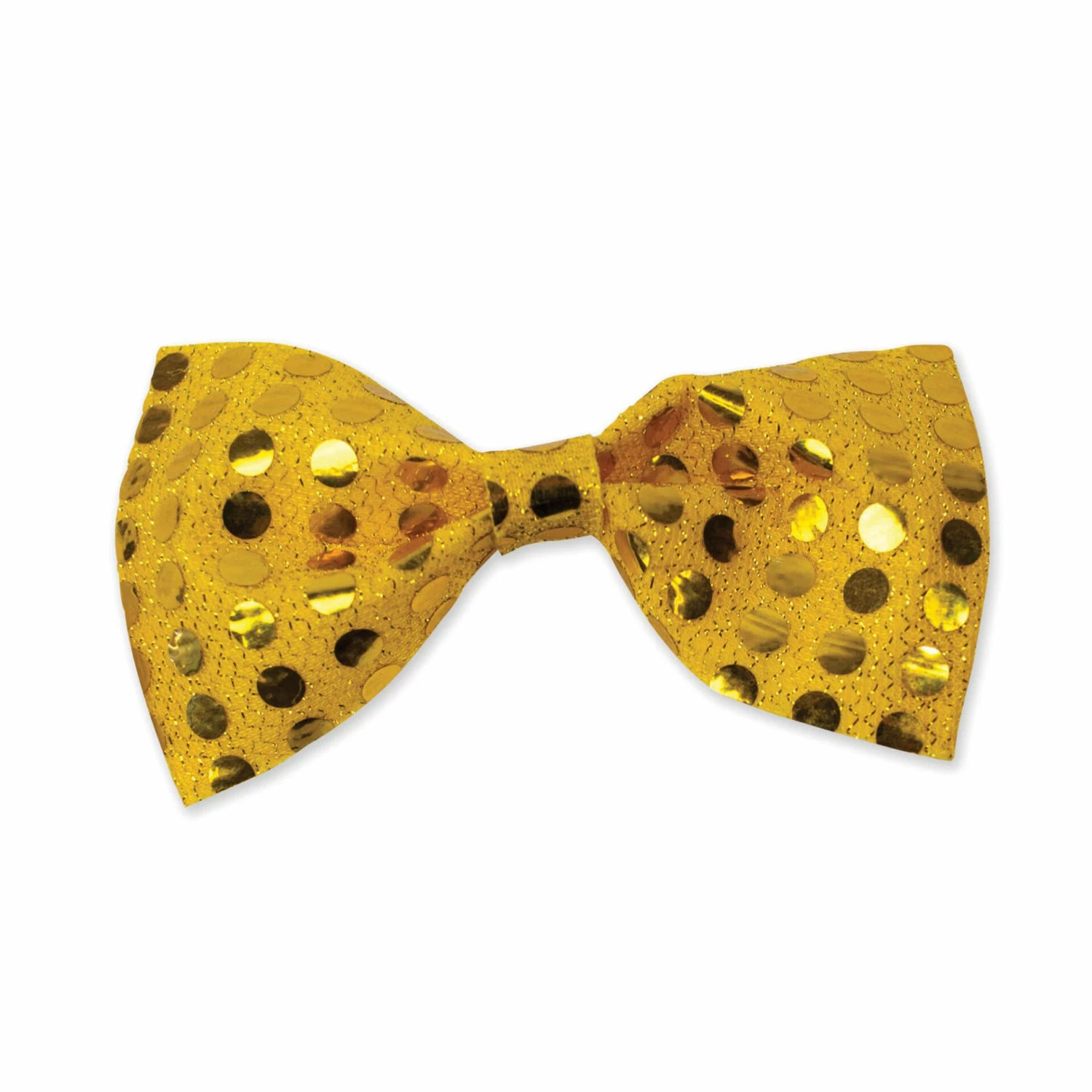 Sequin Bow Tie Gold 3 Sequin Bow Tie Gold