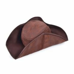 Brown Pirate Hat Distressed