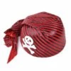 Pirate Skull Hat Red/Black -FANCY THAT FANCY DRESS Sales BH440