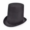 Stovepipe Top Hat Black -FANCY THAT FANCY DRESS Sales BH464