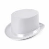 Top Hat White (Satin Look) -FANCY THAT FANCY DRESS Sales BH477