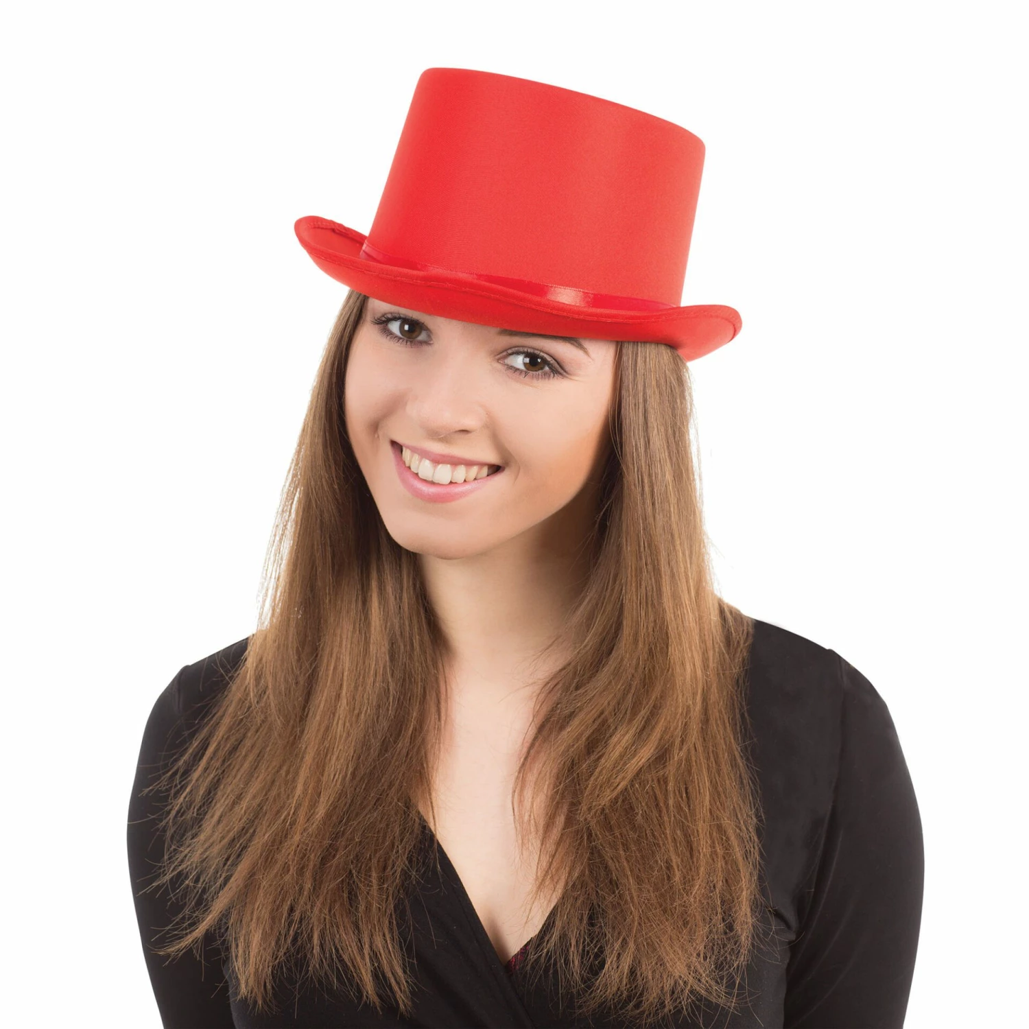 Top Hat Red Satin 3 Top Hat Red Satin
