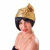 Gold Cloche 20s Hat -FANCY THAT FANCY DRESS Sales BH620