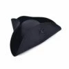 Black Pirate Tricorn (Wool Felt) -FANCY THAT FANCY DRESS Sales BH653