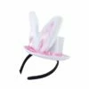 Mini Top Hat With Bunny Ears On Headband