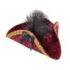 Red Pirate Tricorn (Ladies) -FANCY THAT FANCY DRESS Sales BH658