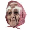 Old Woman + Headscarf Mask -FANCY THAT FANCY DRESS Sales BM432
