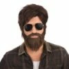 Vegas Vacation Wig + Beard Set -FANCY THAT FANCY DRESS Sales BW750