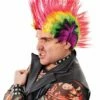 Mohican Multi-Coloured Wig