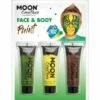 Smiffys Moon Creations Face & Body Paint, 2 Smiffys Moon Creations Face & Body Paint, -FANCY THAT FANCY DRESS Sales C01266