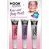 Smiffys Moon Creations Face & Body Paints And Brush, -FANCY THAT FANCY DRESS Sales C01723