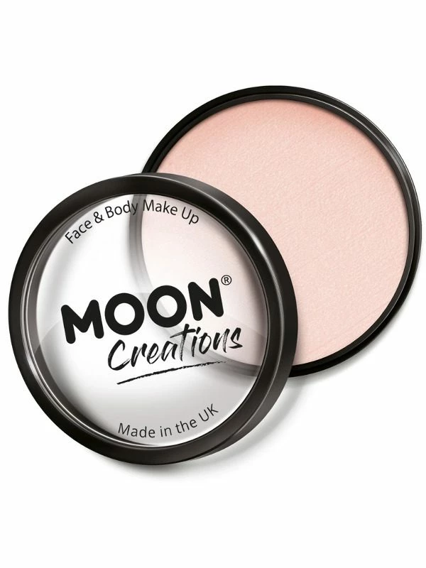 Smiffys Moon Creations Pro Face Paint Cake Pot, Pale Skin 3 Smiffys Moon Creations Pro Face Paint Cake Pot, Pale Skin