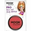 Smiffys Moon Creations Pro Face Paint Cake Pot, Bright Red 2 Smiffys Moon Creations Pro Face Paint Cake Pot, Bright Red -FANCY THAT FANCY DRESS Sales C24302 3