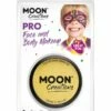 Smiffys Moon Creations Pro Face Paint Cake Pot,Golden Sand -FANCY THAT FANCY DRESS Sales C24395