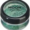 Smiffys Moon Glitter Holographic Glitter Shakers, Green 2 Smiffys Moon Glitter Holographic Glitter Shakers, Green -FANCY THAT FANCY DRESS Sales G00559 2