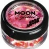 Smiffys Moon Glitter Iridescent Chunky Glitter, Cherry -FANCY THAT FANCY DRESS Sales G06032 1