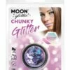 Smiffys Moon Glitter Iridescent Chunky Glitter, Purple 2 Smiffys Moon Glitter Iridescent Chunky Glitter, Purple -FANCY THAT FANCY DRESS Sales G06209 3