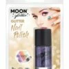 Smiffys Moon Glitter Holographic Nail Polish, Purple -FANCY THAT FANCY DRESS Sales G07152 3