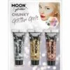 Smiffys Moon Glitter Holographic Chunky Glitter Gel, -FANCY THAT FANCY DRESS Sales G13252 2