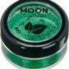 Smiffys Moon Glitter Bio Glitter Shakers, Green