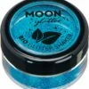 Smiffys Moon Glitter Bio Glitter Shakers, Blue