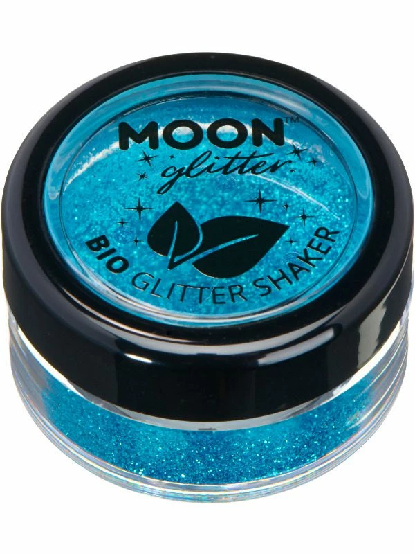 Smiffys Moon Glitter Bio Glitter Shakers, Blue 3 Smiffys Moon Glitter Bio Glitter Shakers, Blue