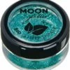 Smiffys Moon Glitter Bio Glitter Shakers, Turquoise -FANCY THAT FANCY DRESS Sales G13740 2