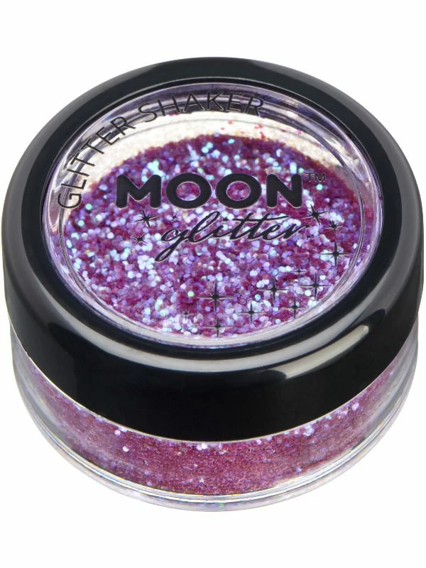 Smiffys Moon Glitter Iridescent Glitter Shakers, Purple 3 Smiffys Moon Glitter Iridescent Glitter Shakers, Purple