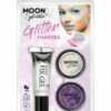 Smiffys Moon Glitter Iridescent Glitter Shakers, 2 Smiffys Moon Glitter Iridescent Glitter Shakers, -FANCY THAT FANCY DRESS Sales G19728 1