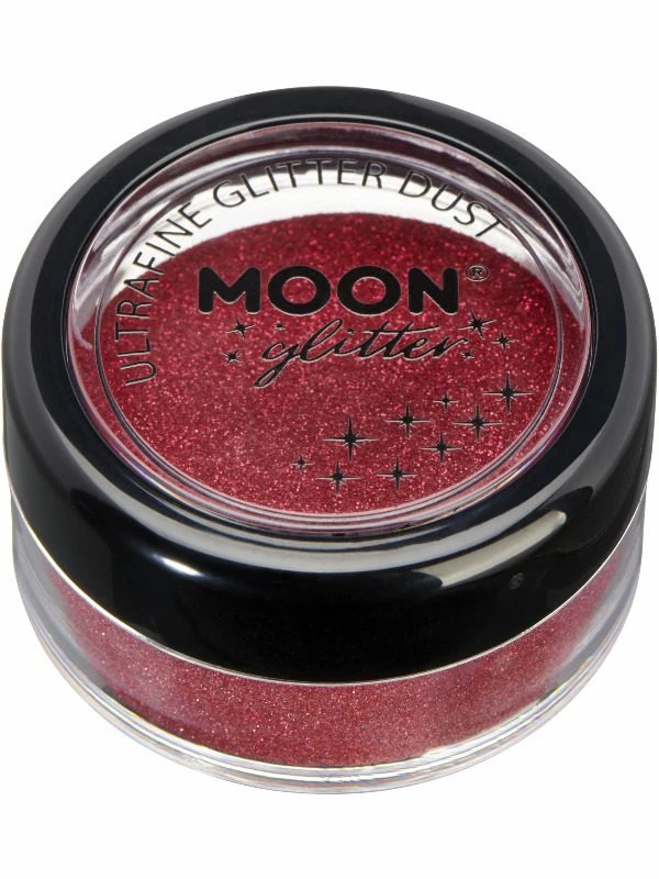 Smiffys Moon Glitter Classic Ultrafine Glitter Dust, Red 3 Smiffys Moon Glitter Classic Ultrafine Glitter Dust, Red