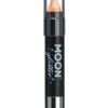 Smiffys Moon Glitter Iridescent Body Crayons, Orange