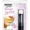 Smiffys Moon Glitter Iridescent Glitter Lipstick, White