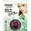 Smiffys Moon Glitter Bio Chunky Glitter, Dark Rose -FANCY THAT FANCY DRESS Sales G31560 1