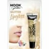 Smiffys Moon Glitter Holographic Glitter Lipgloss, Gold