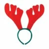Antler Headband (Red/Green Felt)