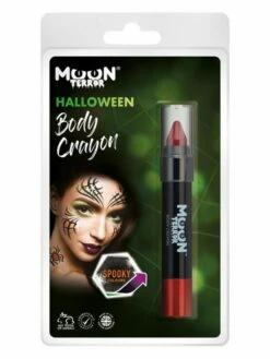 Smiffys Moon Terror Halloween Body Crayon, Red