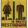 Bloody Unrestroom Door Sign -FANCY THAT FANCY DRESS Sales X75038 scaled 1