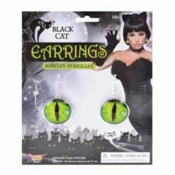 Black Cat Eyes Earrings