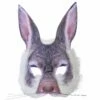 Bunny Face Realistic Fur Mask -FANCY THAT FANCY DRESS Sales X78554 8