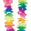 Lei Fluorescent Multi Colour Large Petals 1 Lei Fluorescent Multi Colour Large Petals -FANCY THAT FANCY DRESS Sales X80100 2 scaled 1