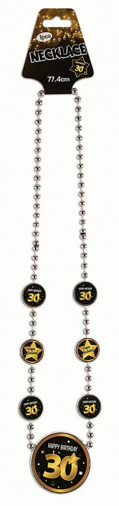30th Birthday Necklace