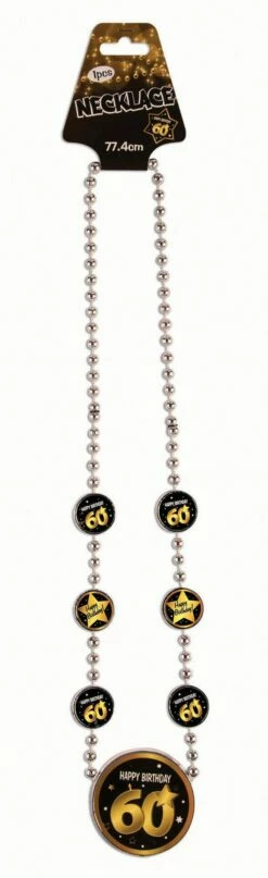 60th Birthday Necklace
